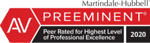 Rated AV Preeminent 2020